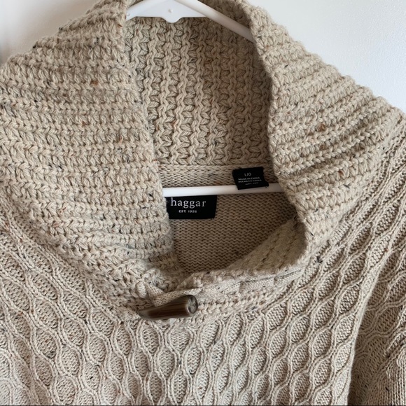 Haggar Men’s Sweater Size Large - Picture 2 of 3